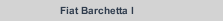 Fiat Barchetta I